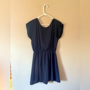 Navy blue dress